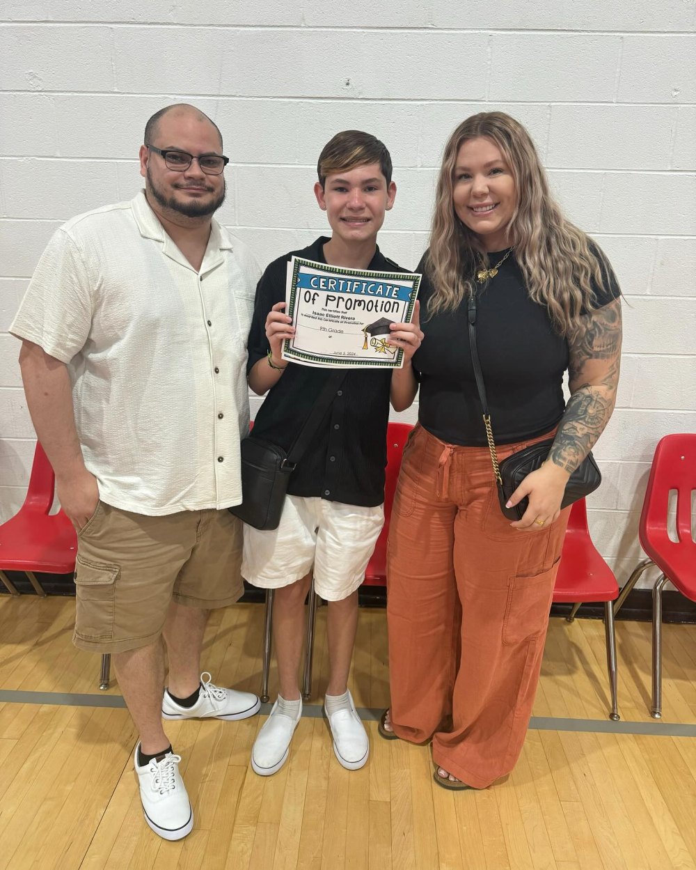 Teen Mom s Kailyn Lowry and Ex Jo Rivera Reunite to Celebrate Isaac s Middle School Graduation