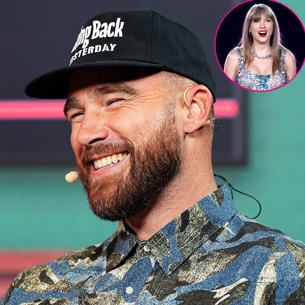 Travis Kelce Smiles When Asked About Taylor Swift's 'Making An Honest Woman' at Charity Event