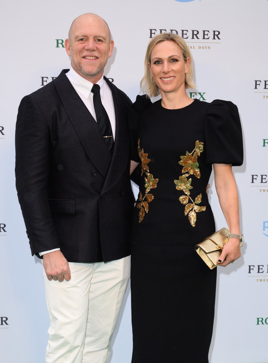 LONDON, ENGLAND - JUNE 13: Mike Tindall and Zara Tindall attend the 