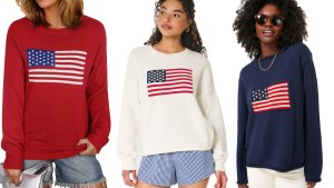Amercian flag sweaters