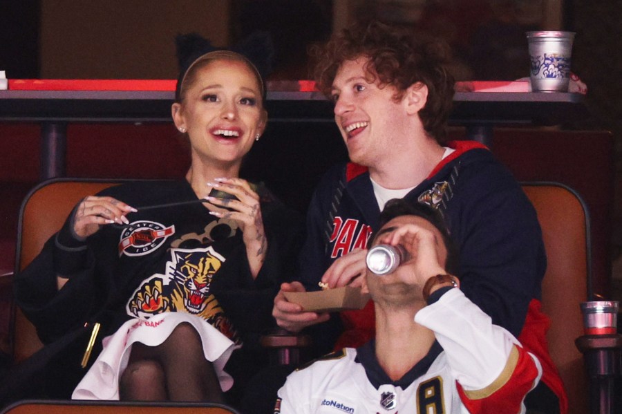 Ariana Grande and Boyfriend Ethan Slater Make Rare Public Appearance at Stanley Cup Final