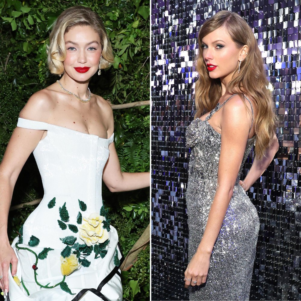 Gigi Hadid Gifted Taylor Swift a Customized Ring With Travis Kelces Jersey Number