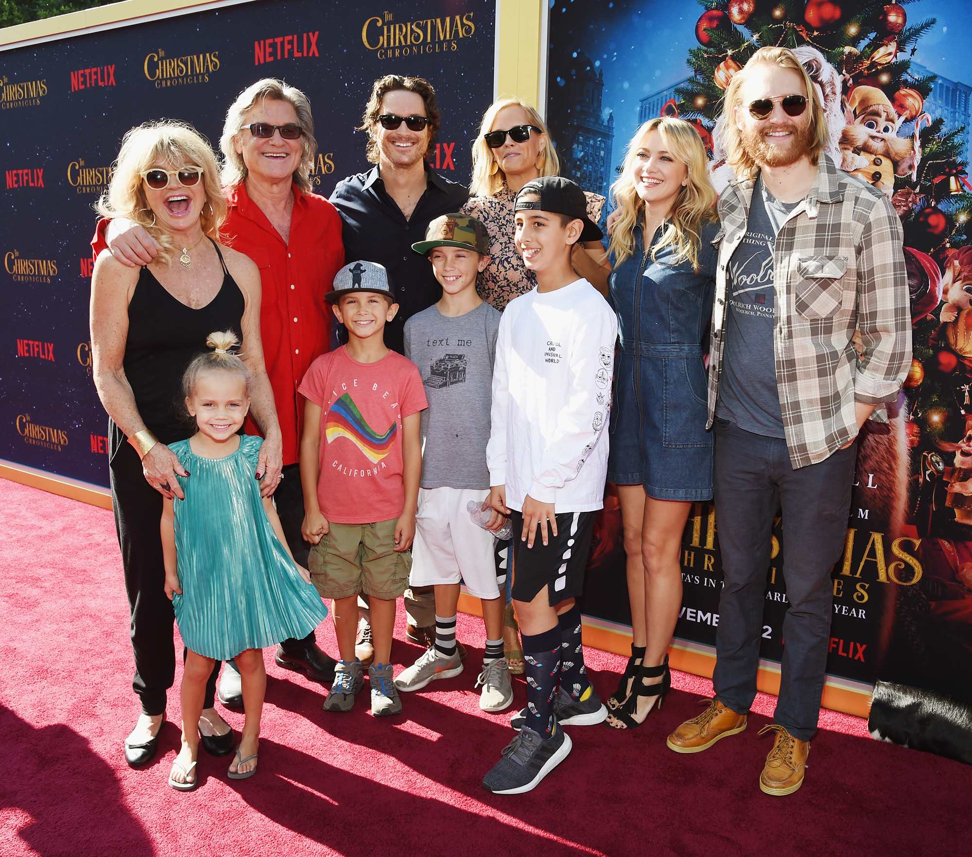 Goldie Hawn Twins With Granddaughter Rio, 10, During Family Vacation