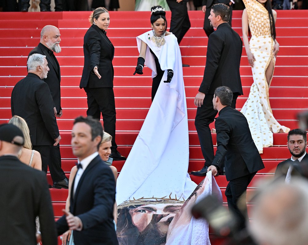 Massiel Taveras Says Cannes Security Guard Needs to 'Got to Church' After Viral Red Carpet Clash