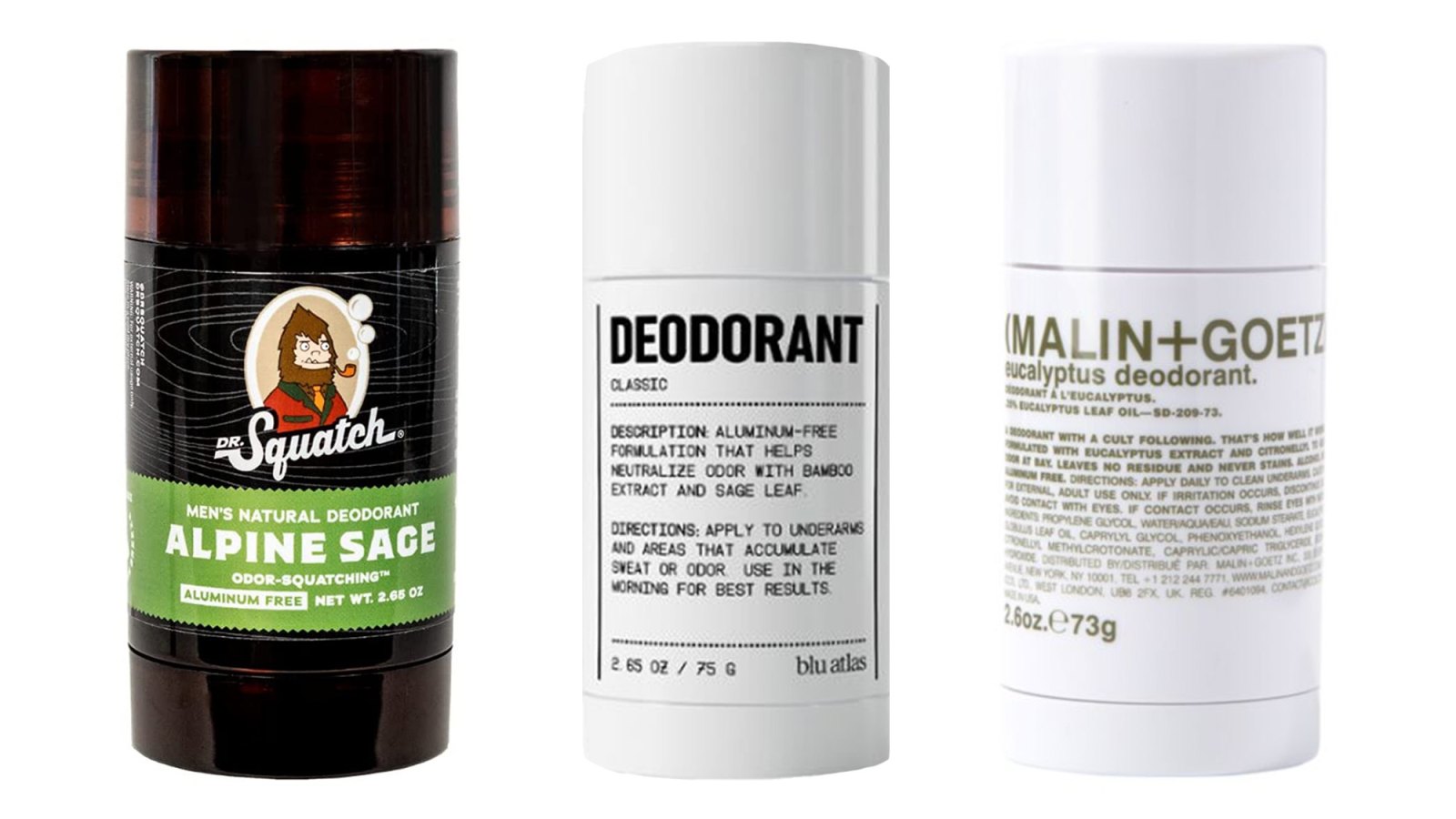 Best Deodorants without Aluminum Parabens