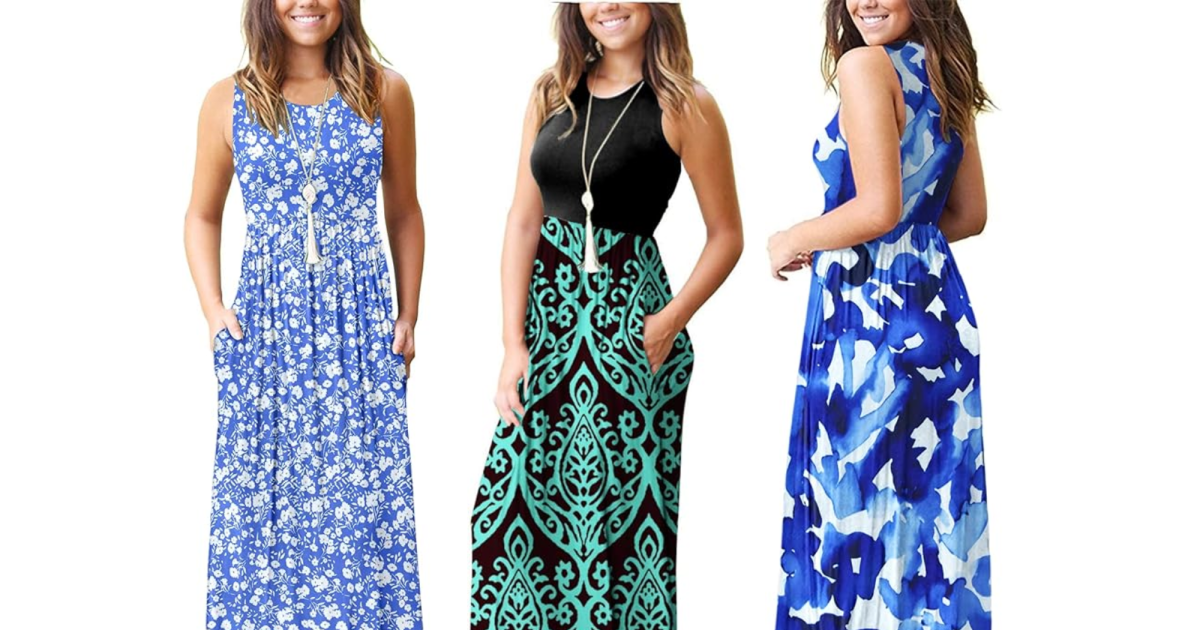 This airy maxi dress comes in tons of colors and prints