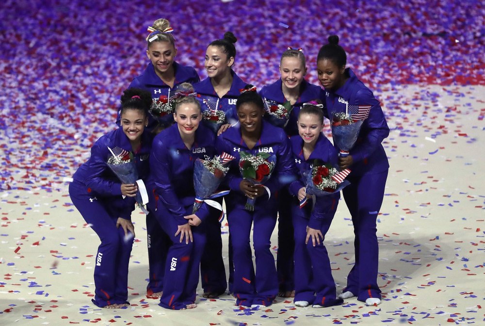 Gymnasts Simone Biles and MyKayla Skinners History Explained