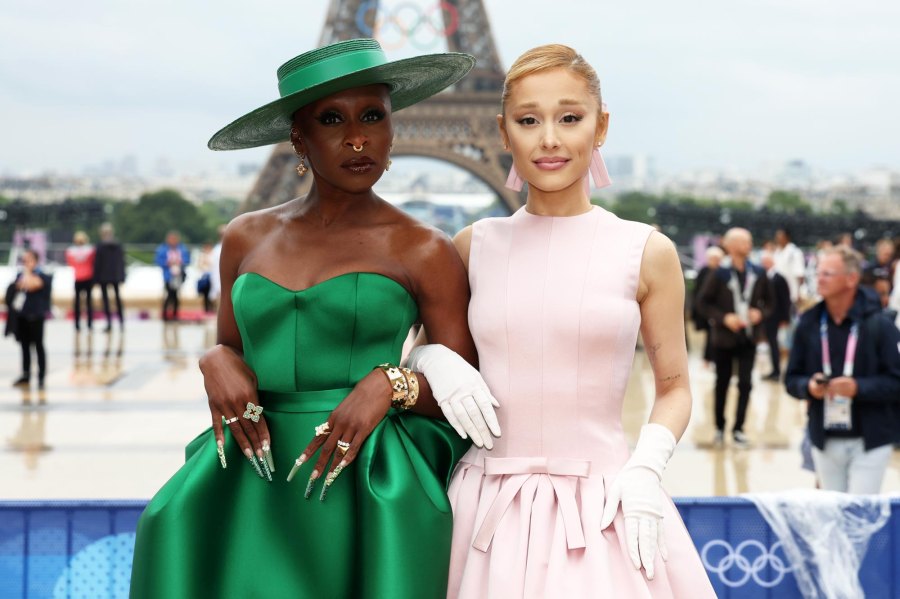 Every Celebrity Spotted at the 2024 Paris Olympics Cynthia Erivo and Ariana Grande