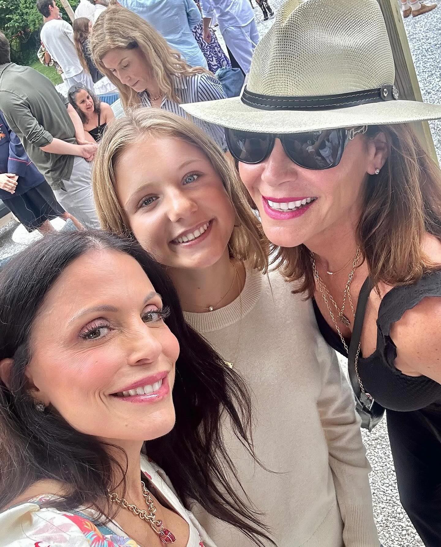 Bethenny Frankel, Daughter Bryn Reunite With Luann de Lesseps in Hamptons