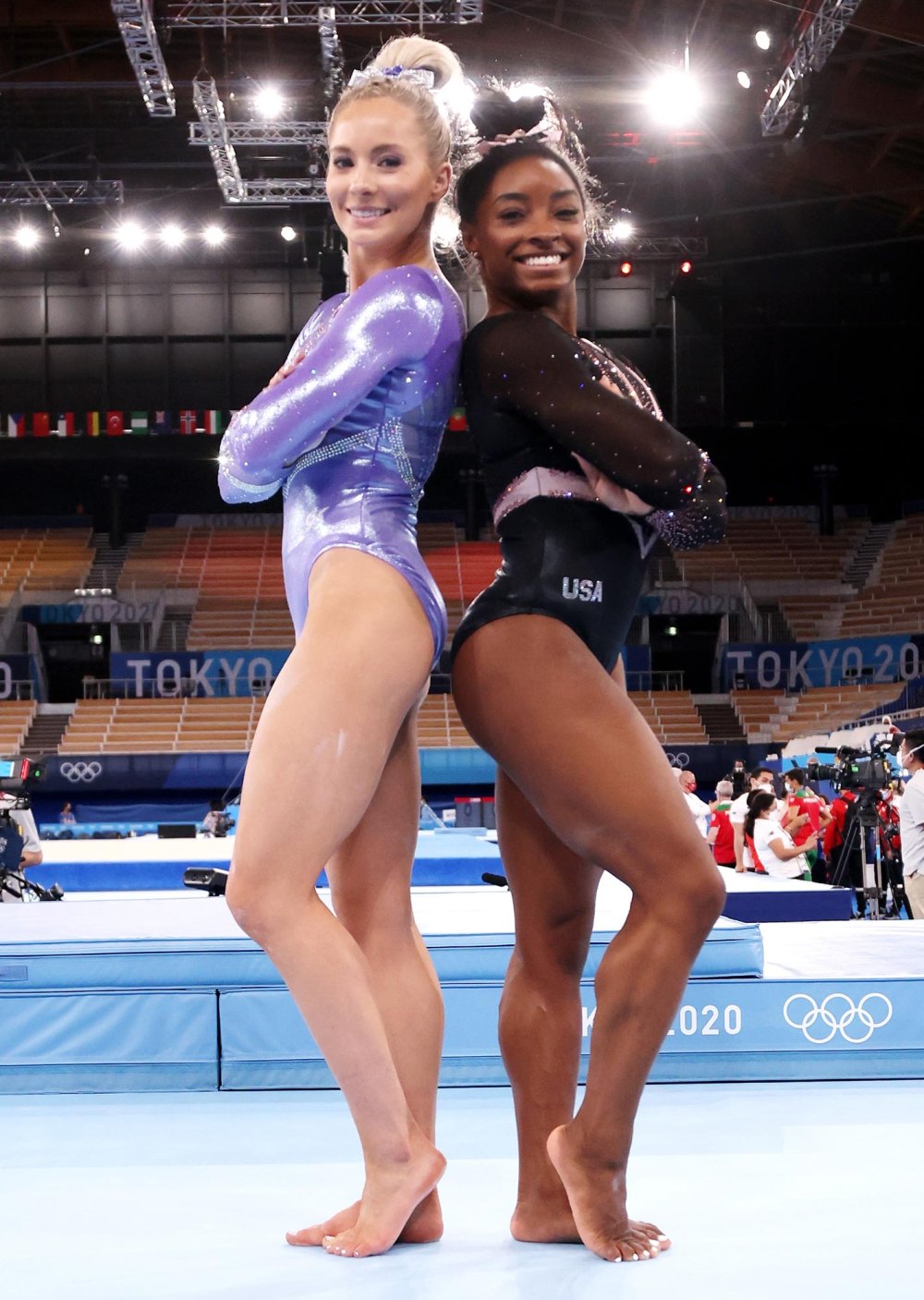 Gymnasts Simone Biles and MyKayla Skinners History Explained: 