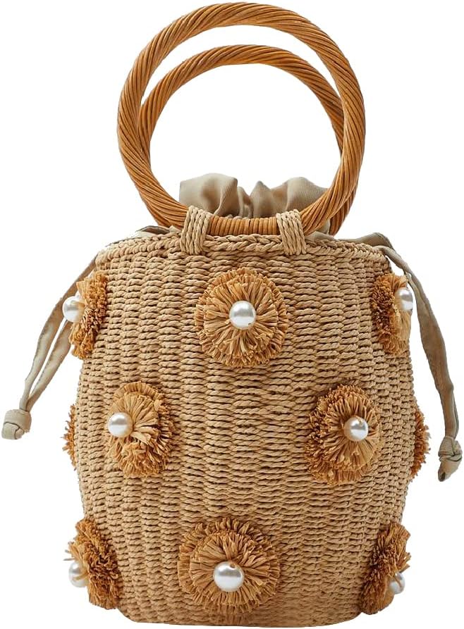 pearl bucket bag