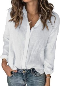 Karlywindow Button-Down Blouse