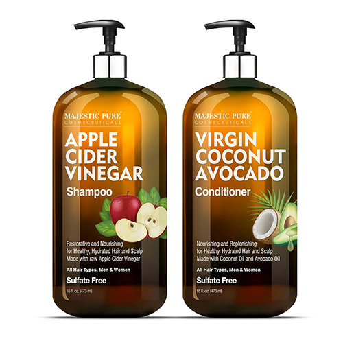 Majestic Pure Cosmeceuticals Apple Cider Vinegar Shampoo