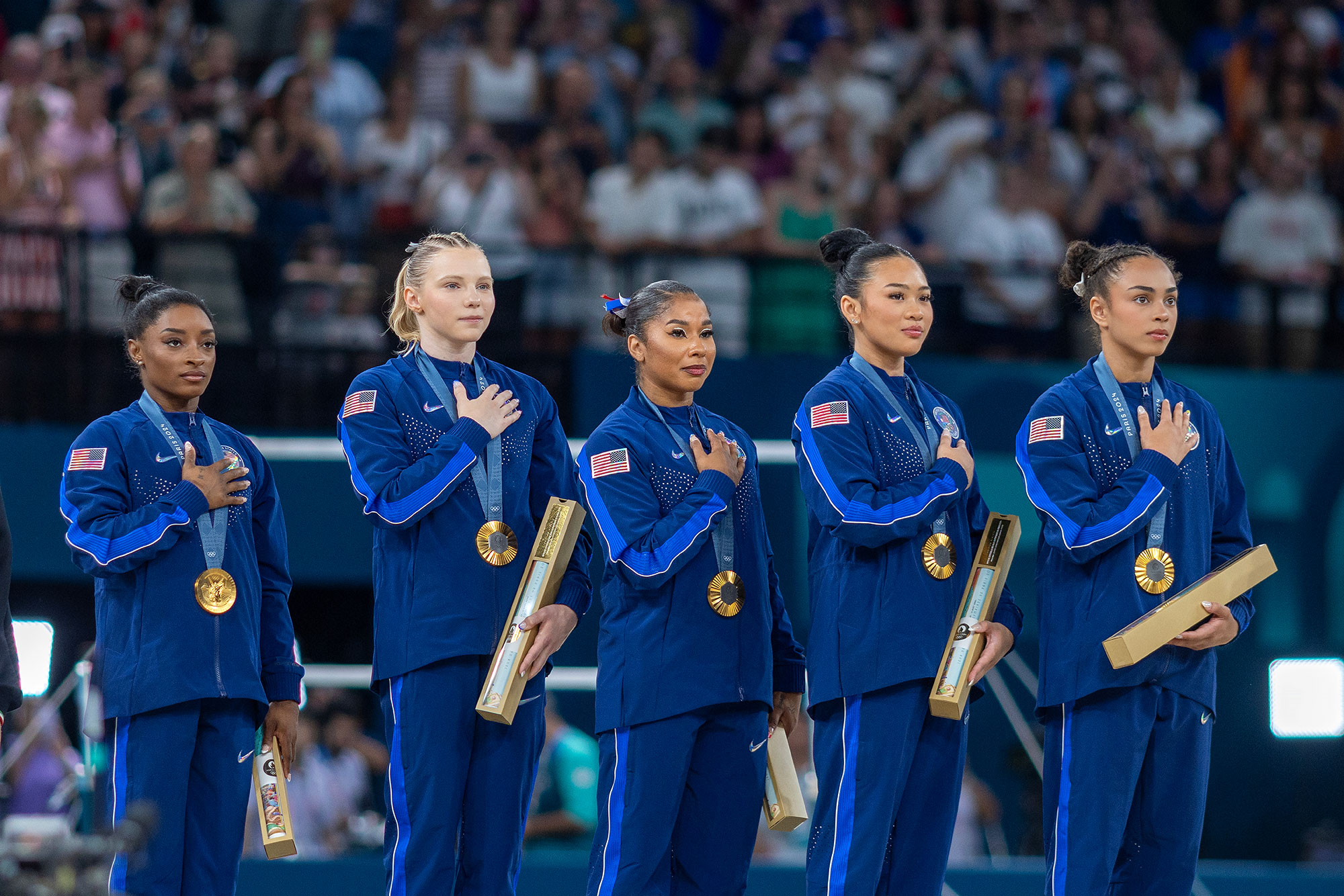 MyKayla Skinner는 Simone Biles의 Shade 이전에 체조 팀 우승에 박수를 보냈습니다.