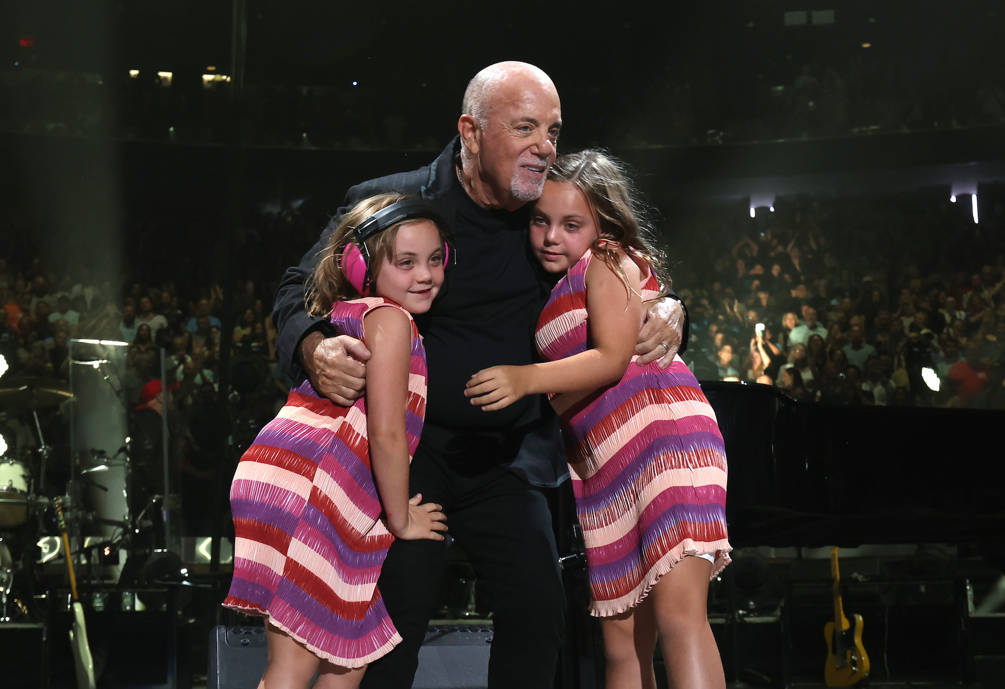 Billy Joel Closes MSG Residency With 2 Youngest Daughters