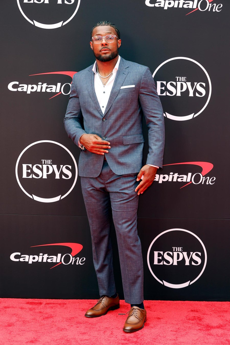 ESPYS AWARDS 2024 Red Carpet 618 Kayvon Thibodeaux