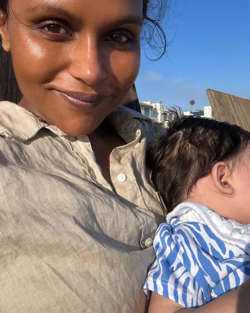 Feature Mindy Kaling Celebrates 4th of July With All 3 Kids Instagram