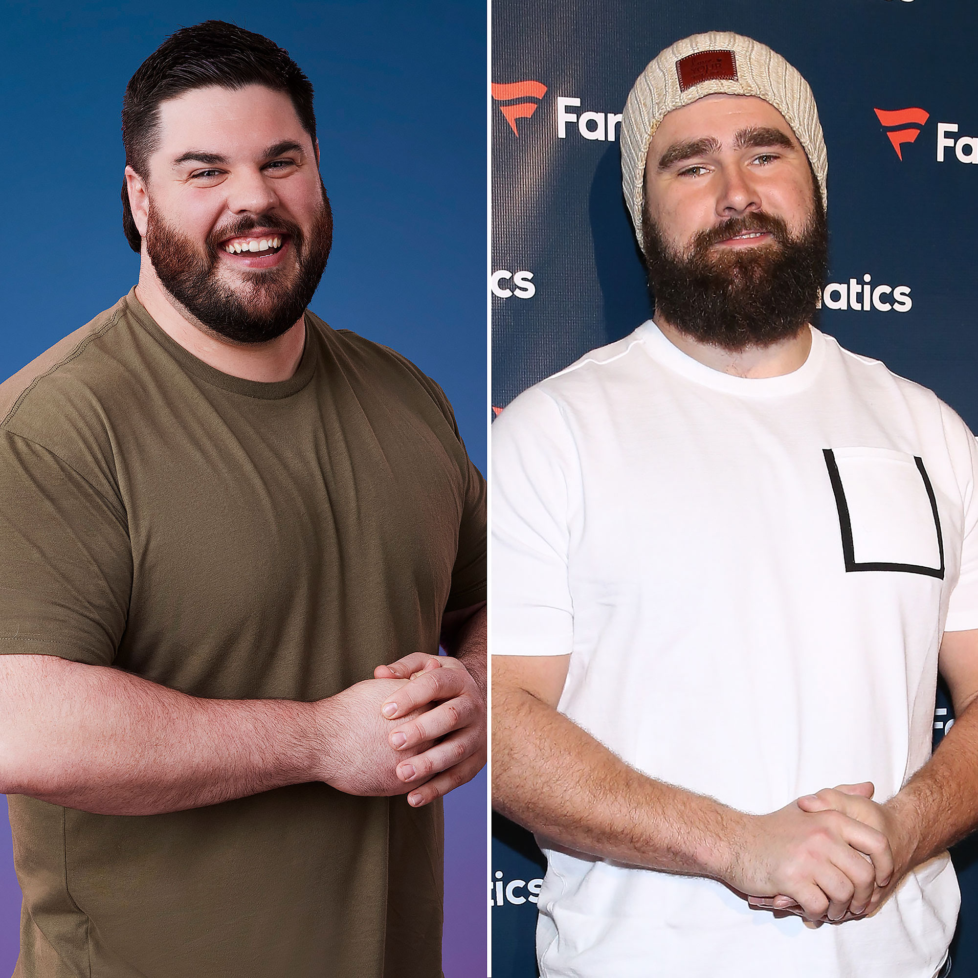 Brett, da Bachelorette, está 'grato' a Jason Kelce por ser positivo para o corpo