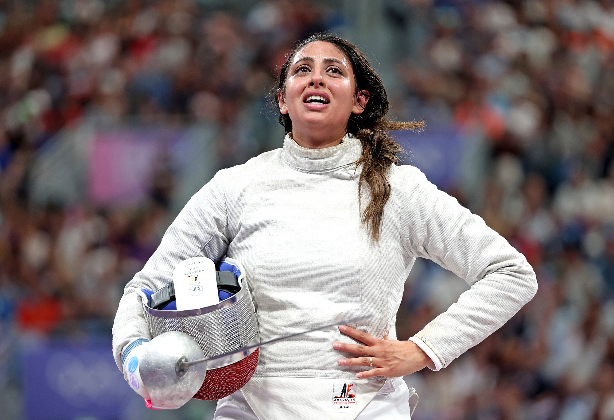 Fencer Nada Hafez Reveals She Competed in Olympics While 7 Months Pregnant