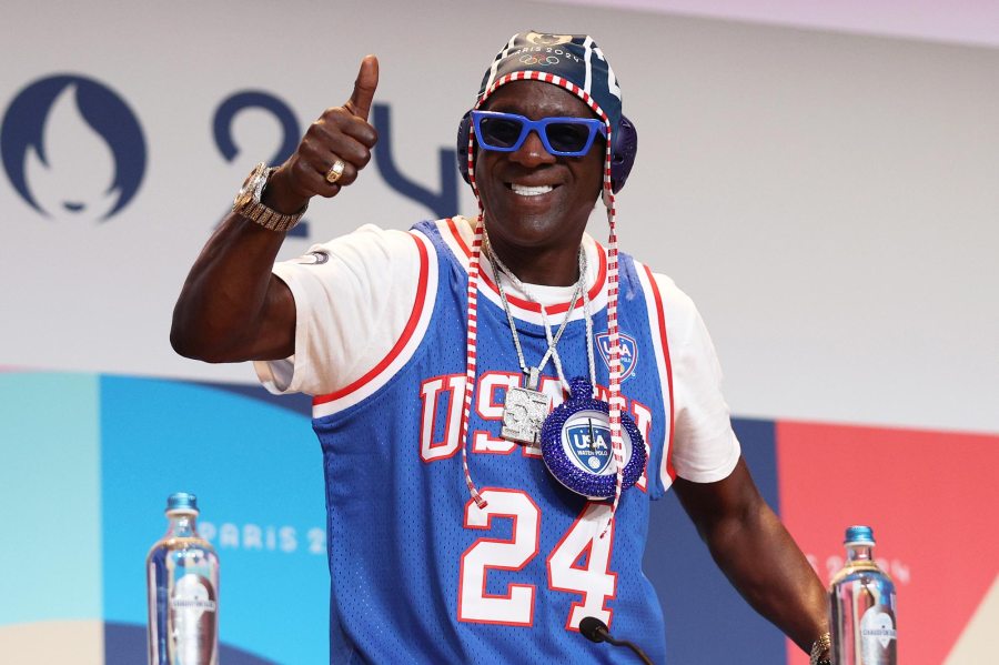 Flavor Flav Is So Appreciative of Fan Support of Womens Water Polo After He Sponsors Team at Olympics