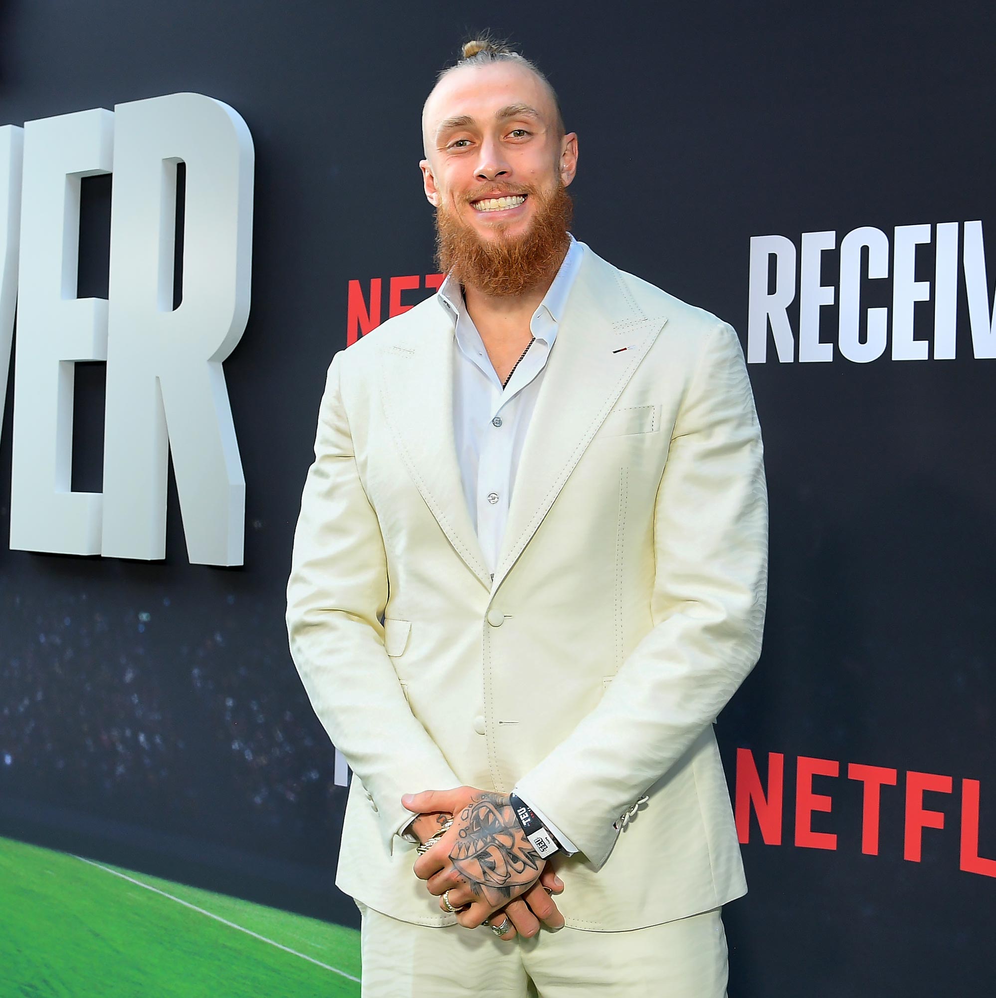 George Kittle Jokes About Travis Kelce Turning Down Netflix's 'Receiver'