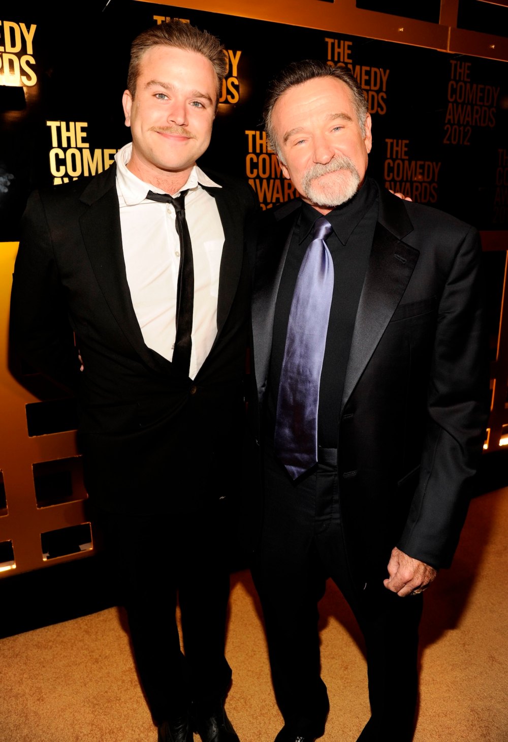 GettyImages-143532133 Zak and Robin Williams