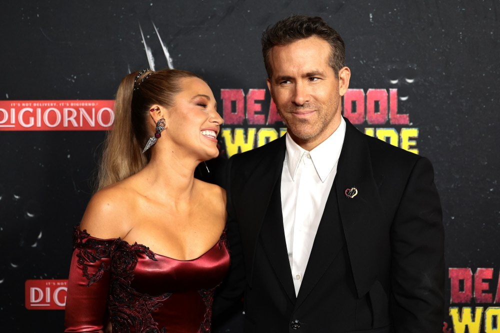 "Deadpool and Wolverine" New York Premiere, Blake Lively and Ryan Reynolds