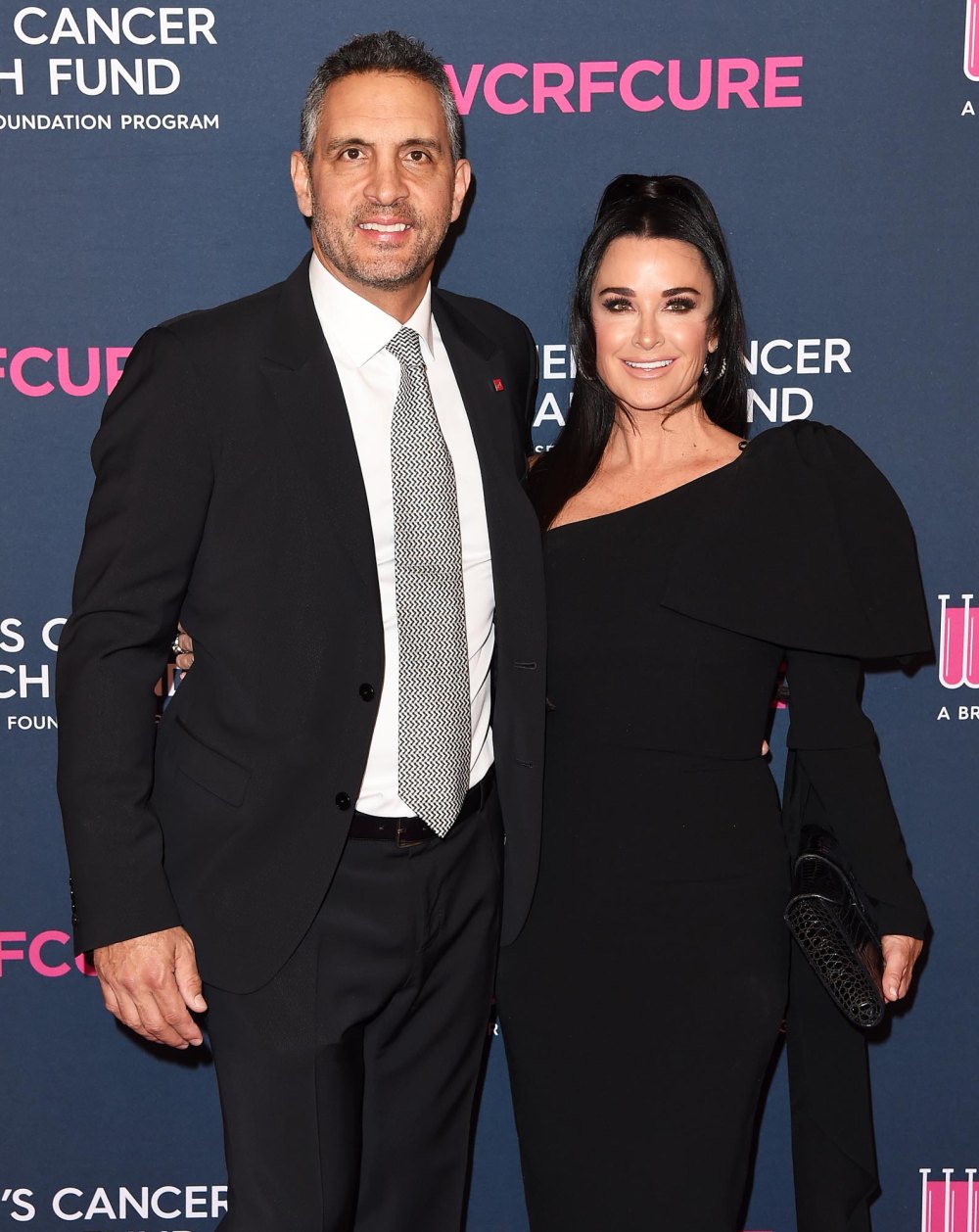 Como Kyle Richards reagiu à nova namorada de Mauricio