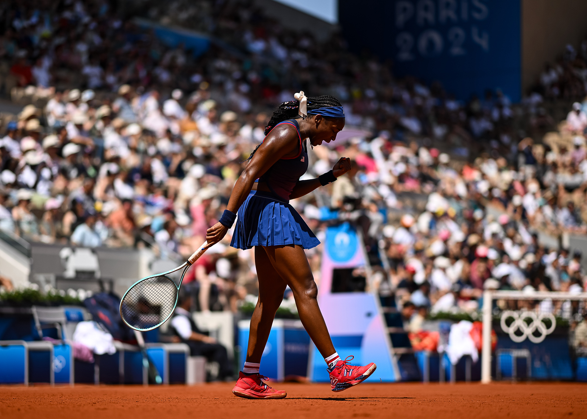 Por dentro da montanha-russa de emoções de Coco Gauff nos Jogos Olímpicos de Verão de 2024