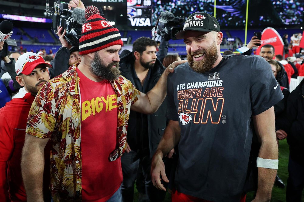 Jason Kelce and Travis Kelce Are Taking a Break From New Heights