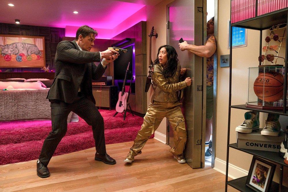 John Cena Is In The Action Hero Era When He Protects Awkwafina In 'Jackpot!'  Trailer