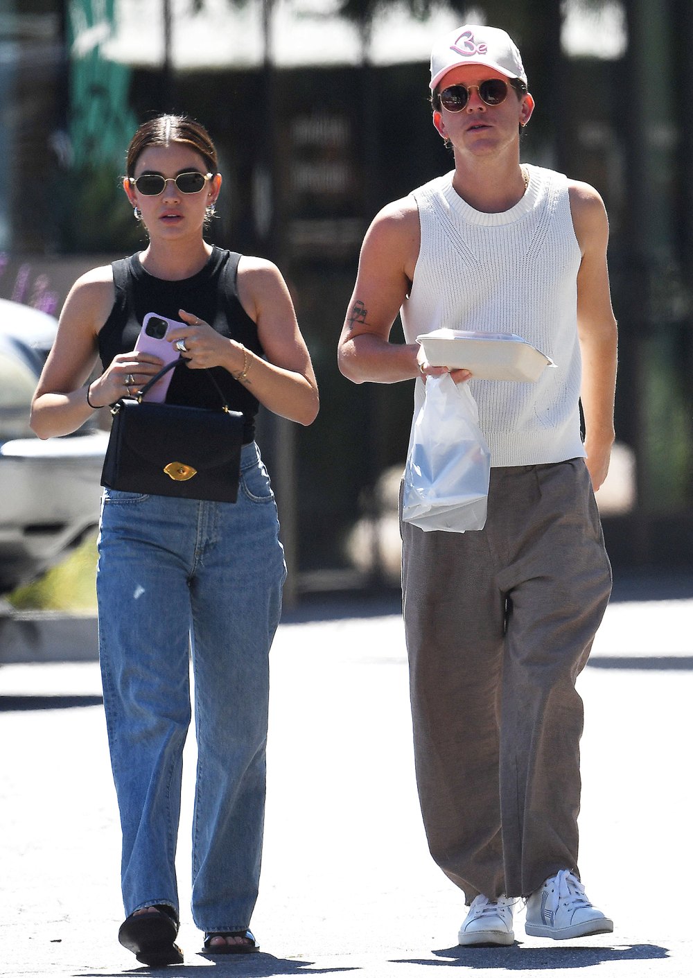 Lucy Hale Spotted connected  Lunch Date With Rob Lowe’s Son John successful  Los Angeles