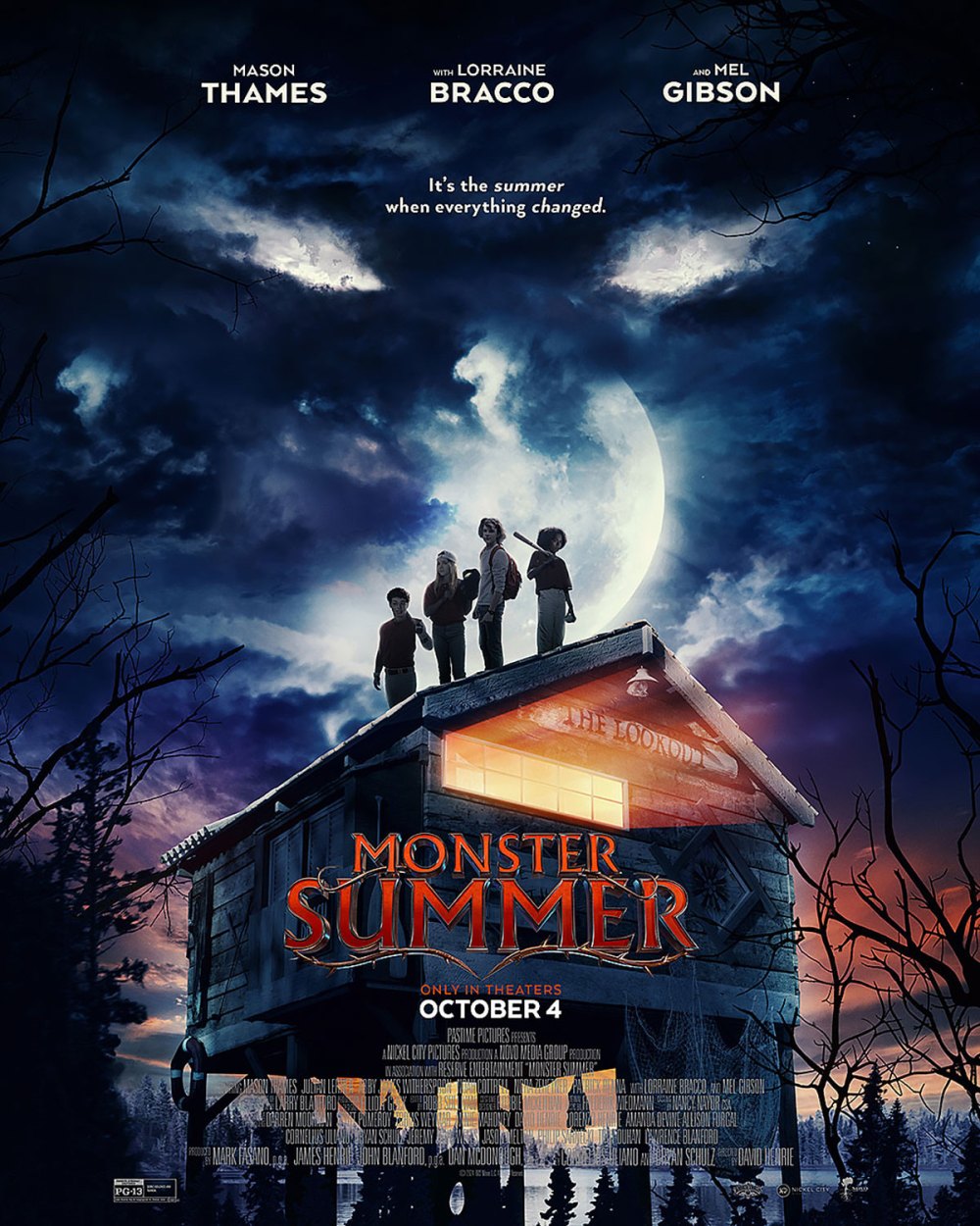 Monster Summer David Henrie Quotes Mel Gibson Poster One SHeet