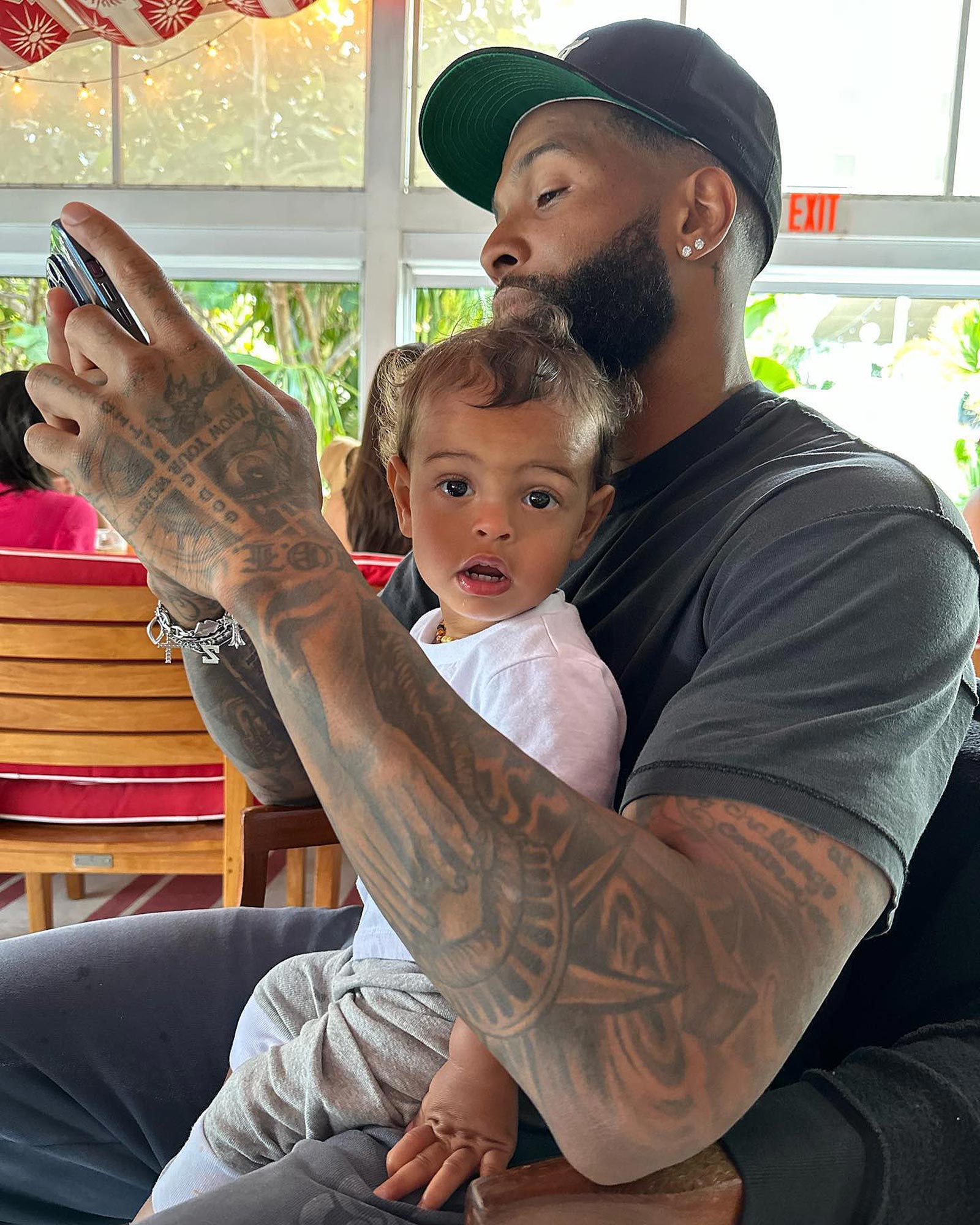 Odell Beckham Jr. und „Love Island USA“-Star Kordells Familienführer