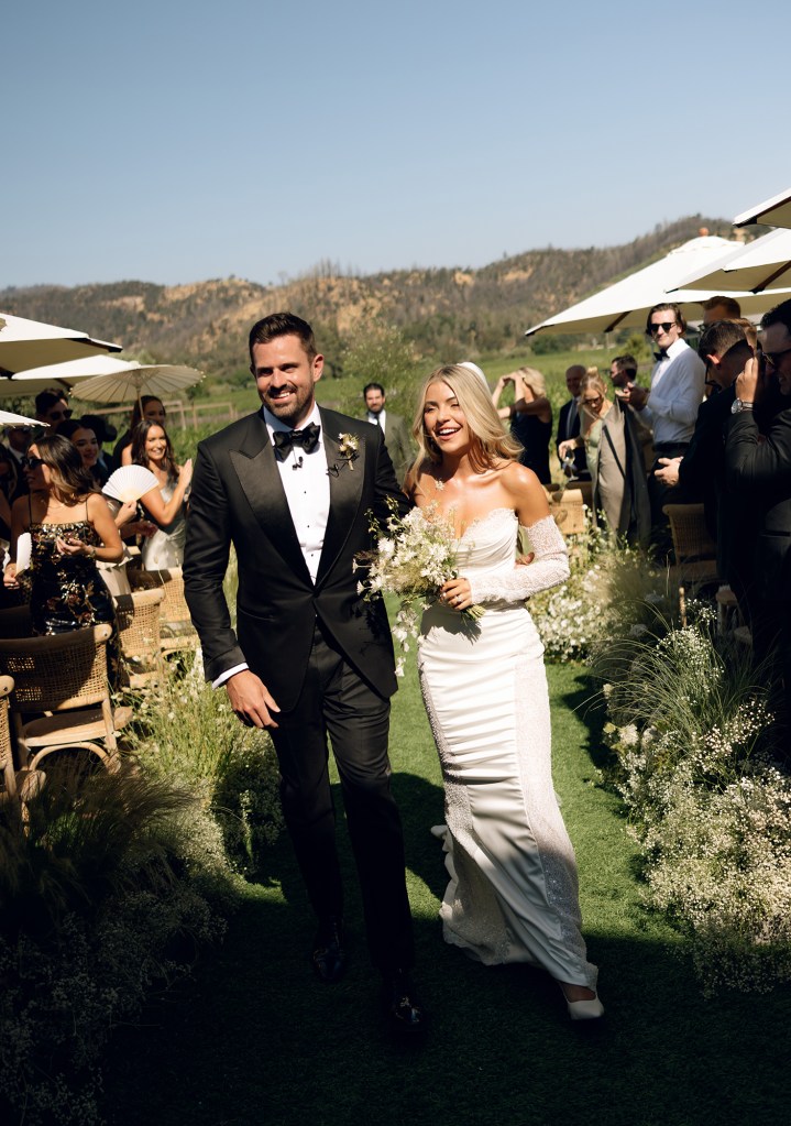 NHL's Alex Killorn and Wife Tiffany Share Details From Their Napa Wedding