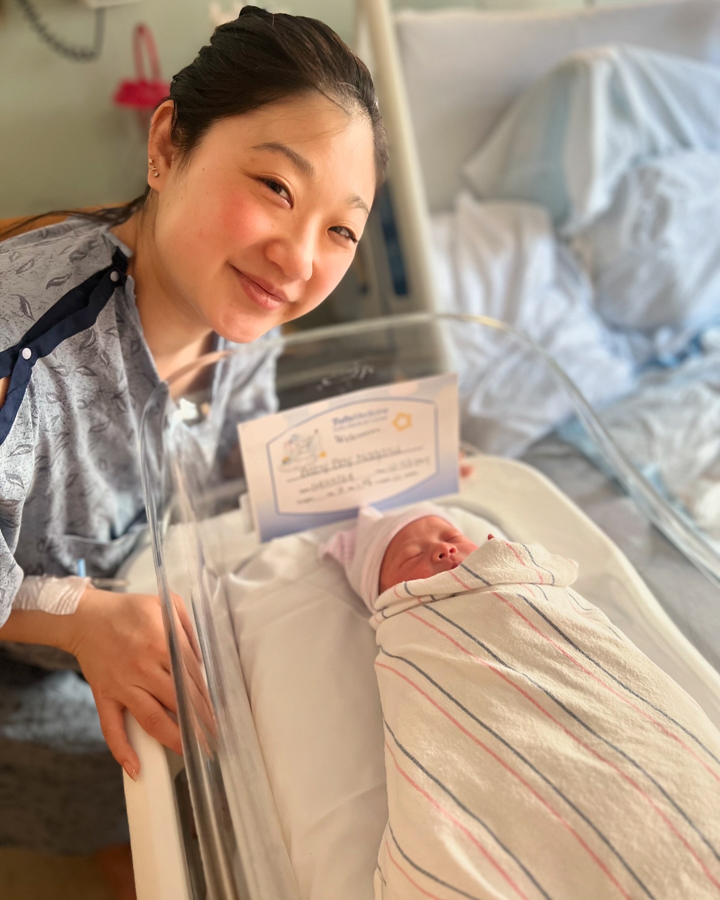 Die Olympionikin Mirai Nagasu teilt Bilder ihres neuen Babys nach der überraschenden Enthüllung der Geburt