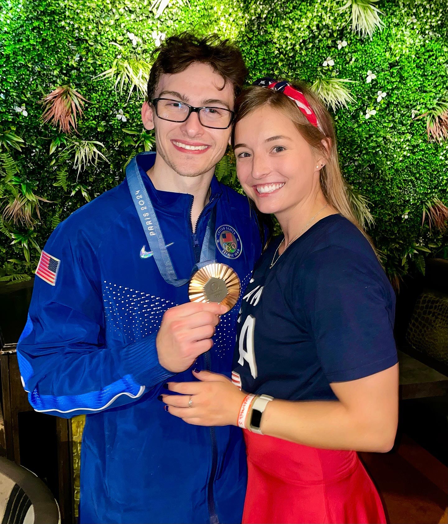 Zeitleiste der Beziehung zwischen dem Olympioniken Stephen Nedoroscik und seiner Freundin Tess McCracken