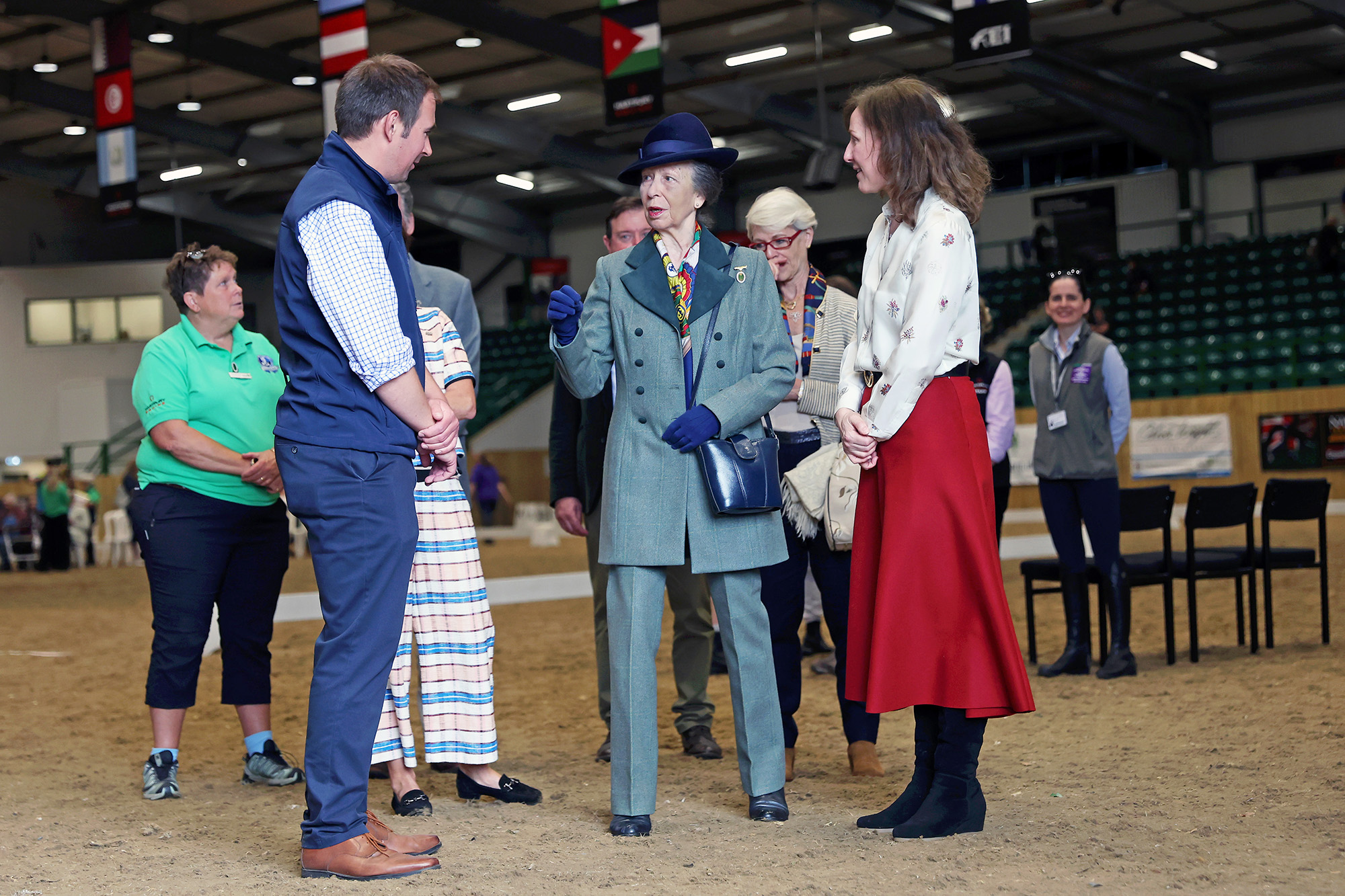 Princess Anne Gallops Into Action at Riding Competition After Hospital Stay