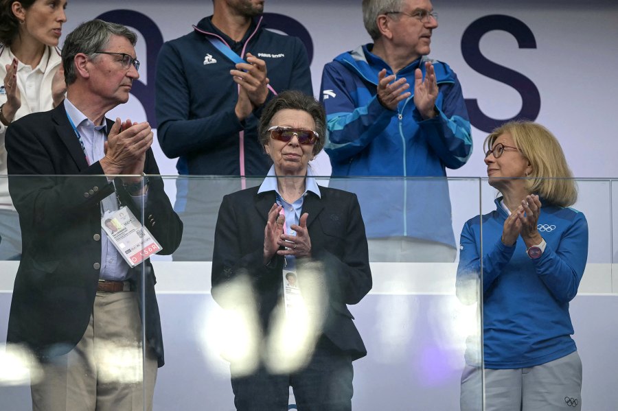 Princess Anne at the 2024 Olympics