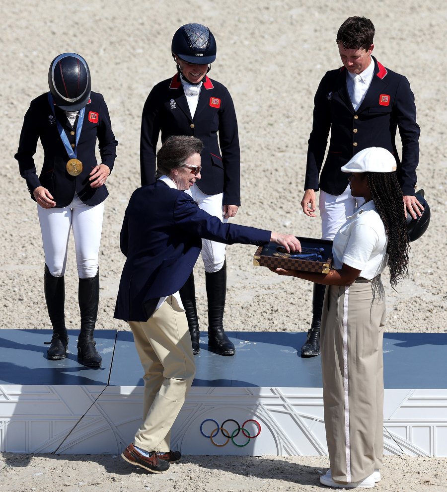 Princess Anne at the 2024 Olympics