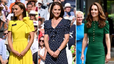 Princesa Kate Middleton em Wimbledon ao longo dos anos