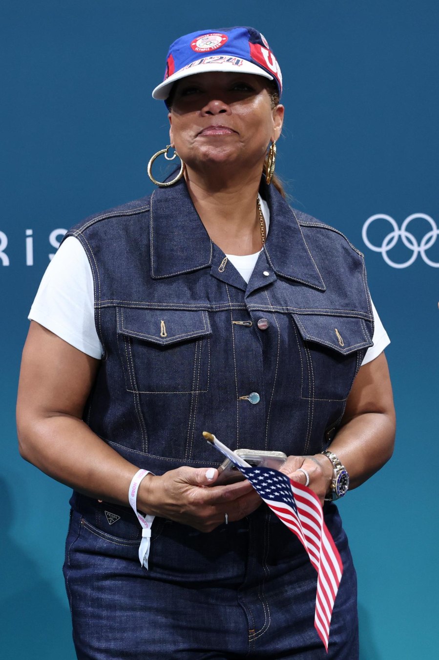 Every Celebrity Spotted at the 2024 Paris Olympics Queen Latifah