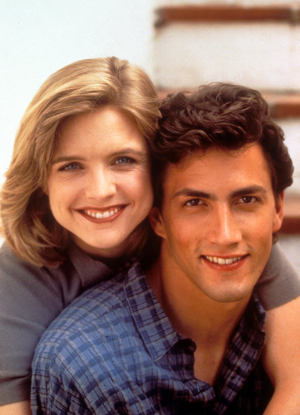 Rewatching 'Melrose Place' Reminds Courtney Thorne-Smith of Falling in Love With Andrew Shue