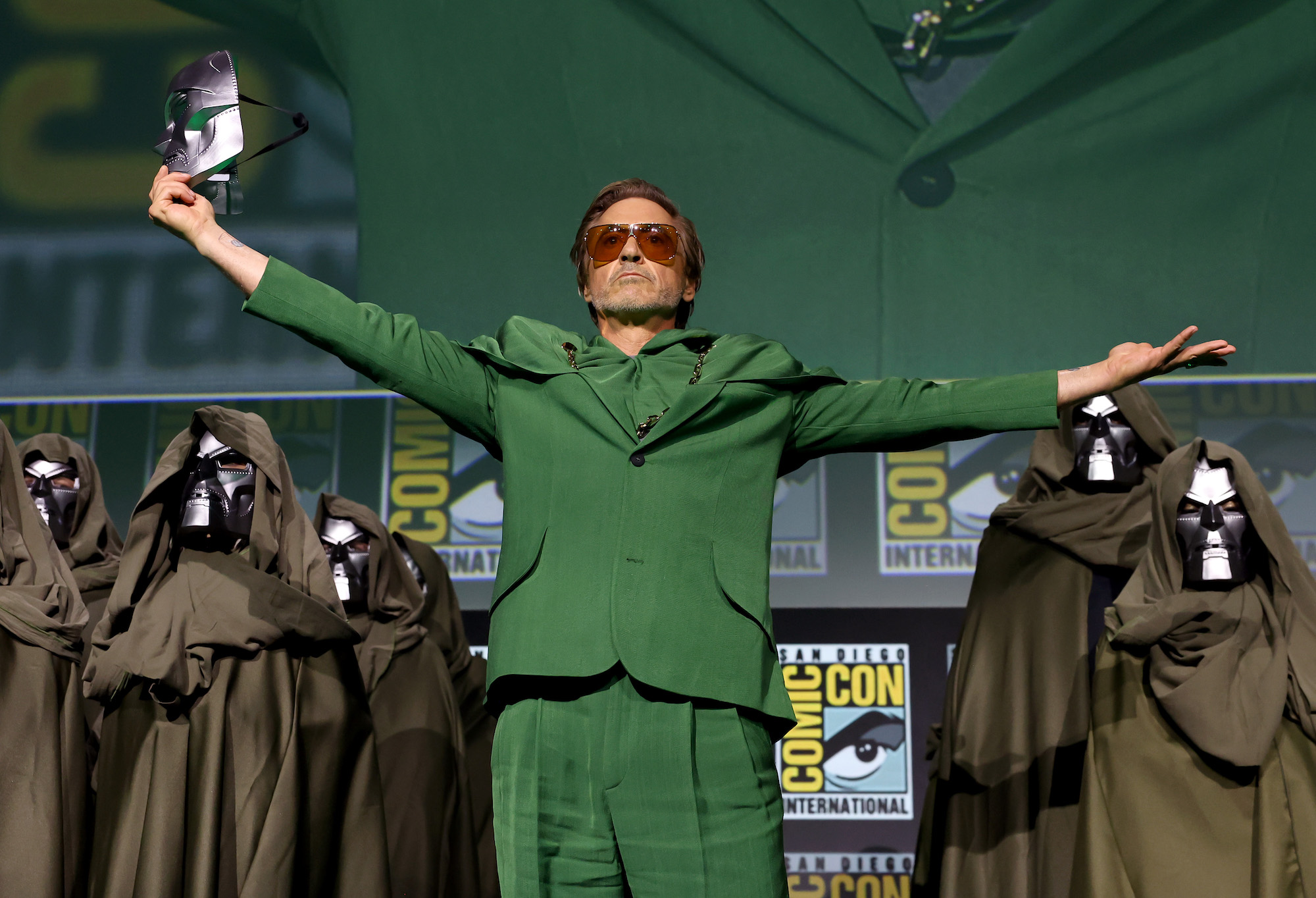 Robert Downey Jr Makes SDCC Cameo to Confirm He Will Play Doctor Doom