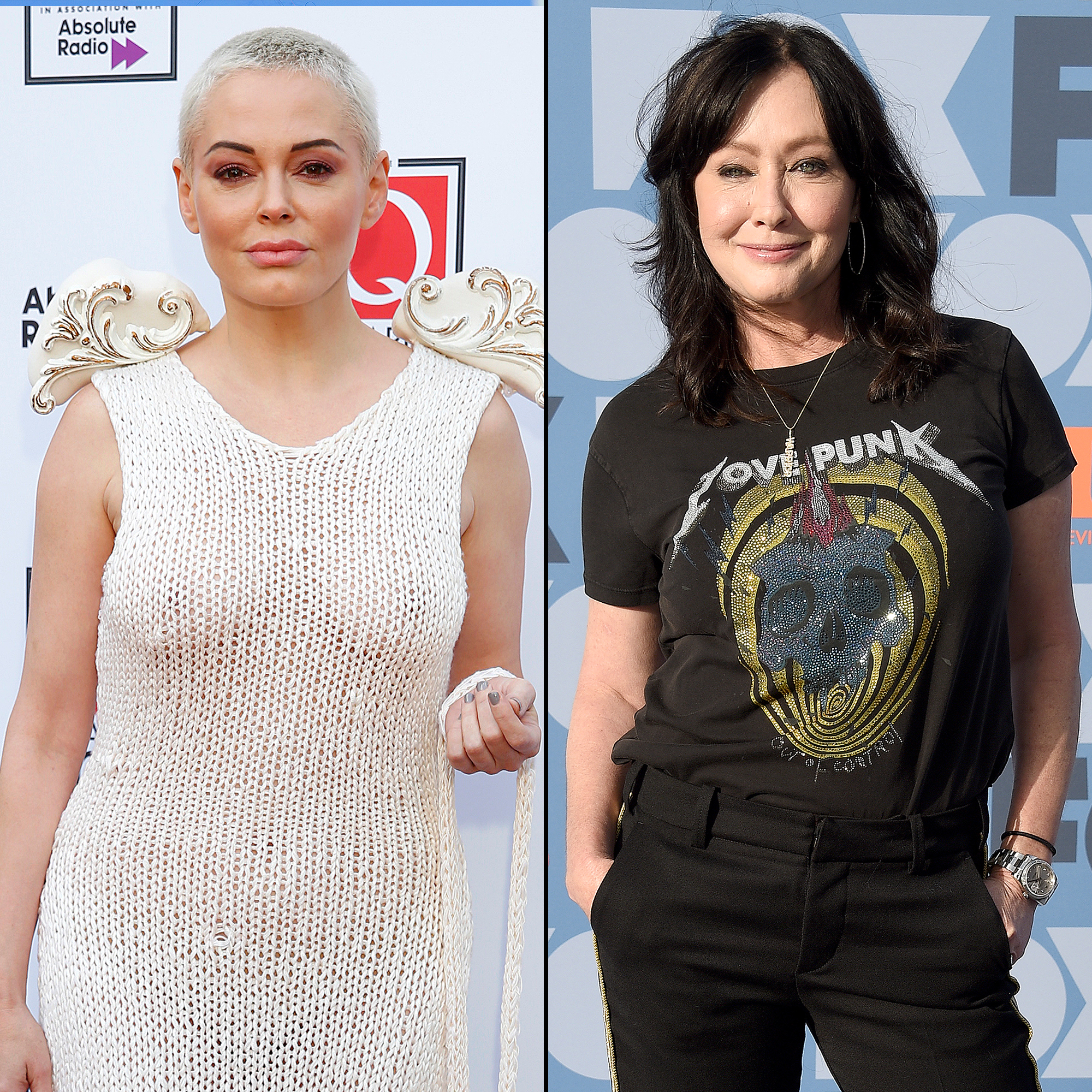 Rose McGowan 'Không thể ngừng khóc' sau cái chết của Shannen Doherty ở tuổi 53