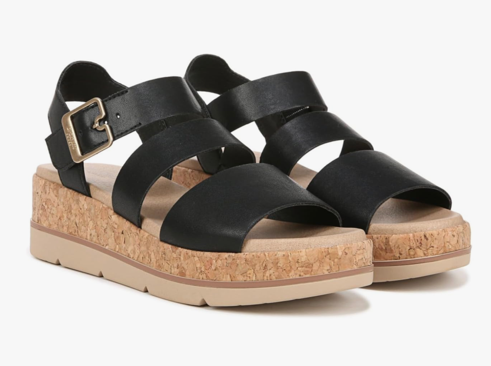 Dr. Scholl's Once Twice Espadrille Platform Wedge Sandal