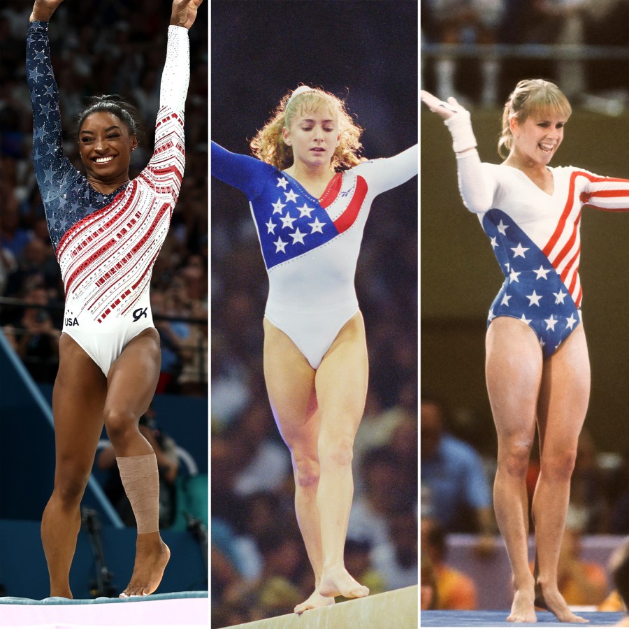 The USA Women's Gymnastics Leotards Were a Nod to the 1996 and 1984 Games