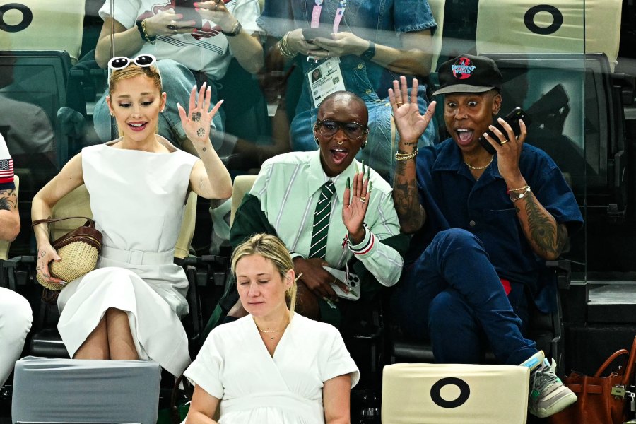 Stars Watching Simone Biles at Olympics