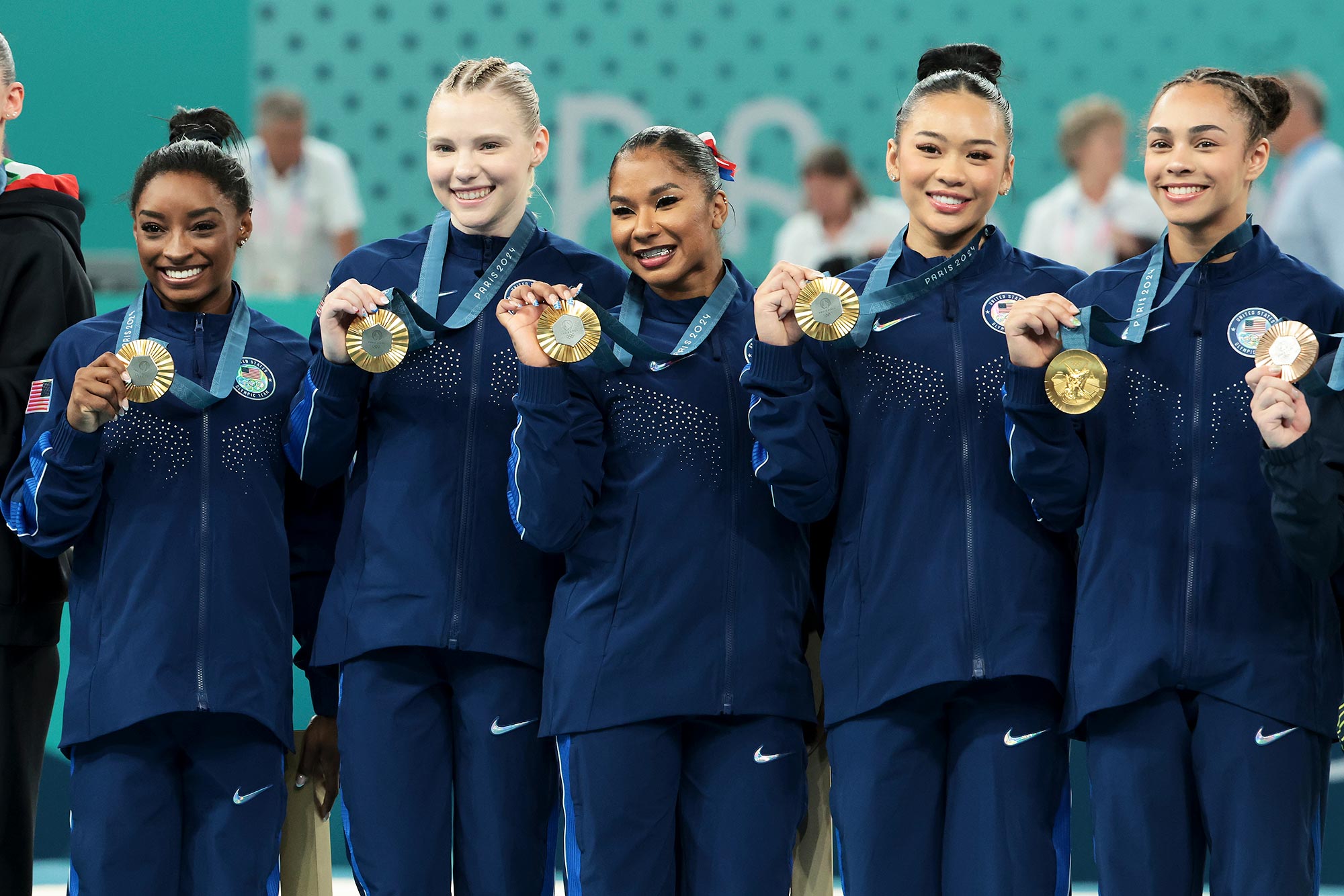 Suni Lee ist Mitunterzeichner eines Witzes über das Denken an „gescheiterte Situationen“ bei Olympischen Spielen