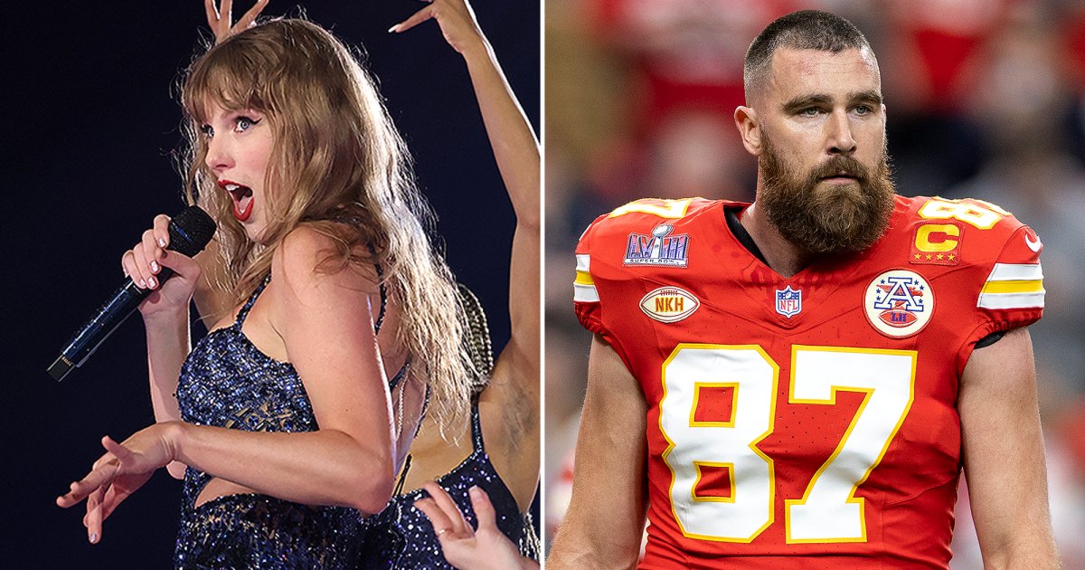 Taylor Swift copies Travis Kelce’s touchdown dance at the show in Amsterdam